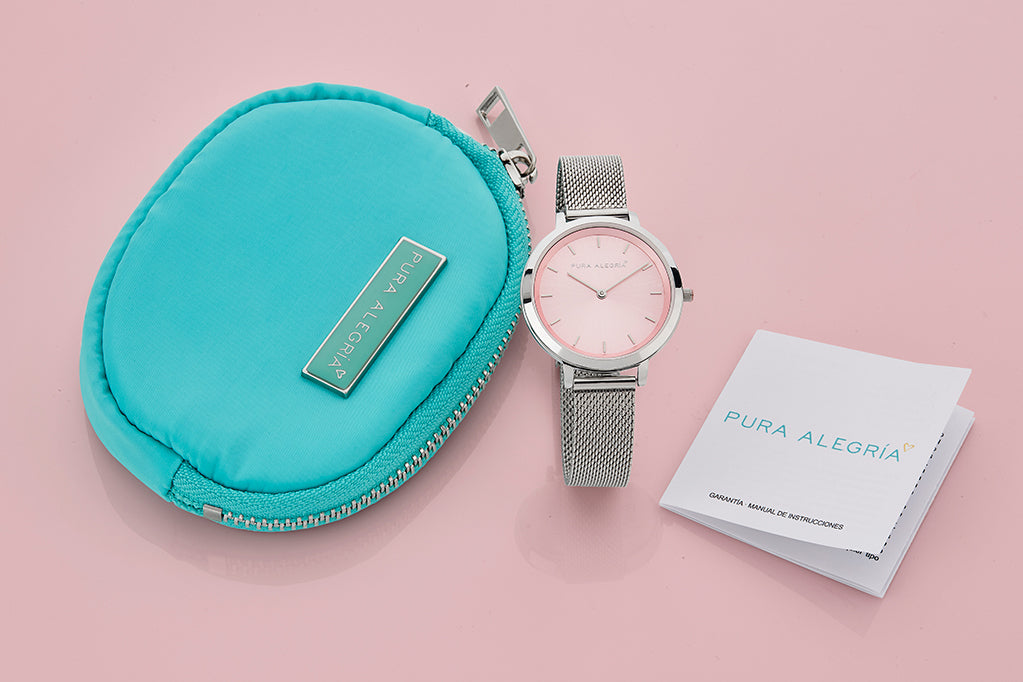 ROSA BEBÉ + PULSERA AMELIE