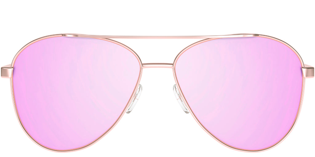 Gafas de sol polarizados para mujer, color rosa.