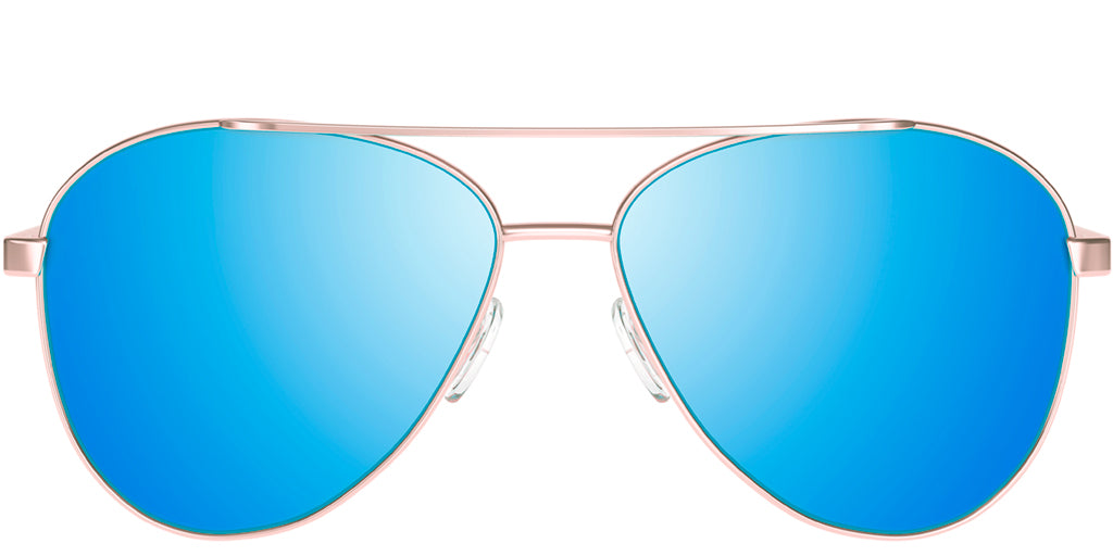 Gafas de sol polarizados para mujer, color azul marino.